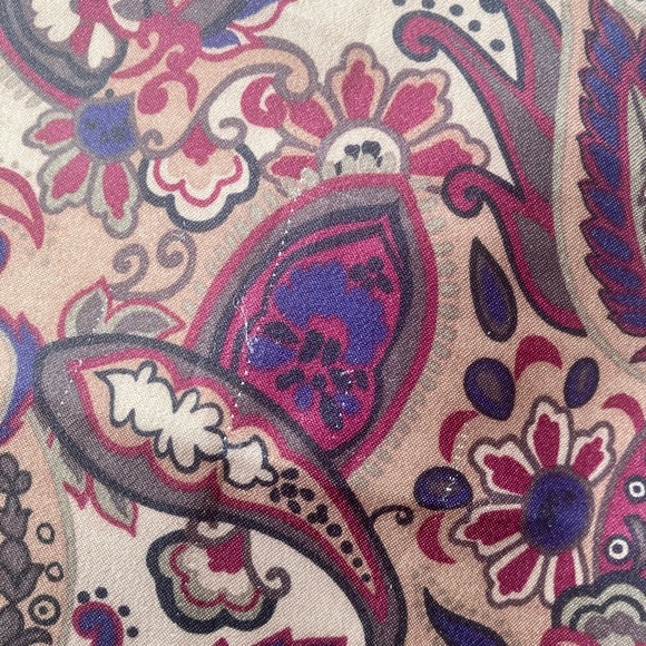 Vintage unisex long scarf - Picture 8 of 8